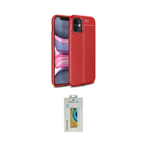 ieg™ iPhone 12 Mini Kılıf Doruk Klasik Özel Seri - Siyah Polymer Nano Ekran Koruyucu