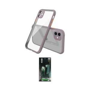ieg™ iPhone 12 Mini Kılıf Nova Asil Özel Seri - Siyah 360 Mat Full Body Arka Koruyucu
