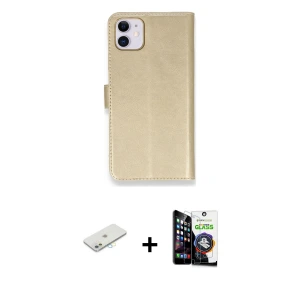 ieg™ iPhone 12 Mini Kılıf Siluet Işık Serisi - Şeffaf Temperli Cam Ekran Koruyucu + Renkli Kamera Lens Koruma Cam - SI