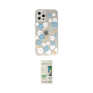 ieg™ iPhone 12 Pro Max Kılıf Eksen Asil Prime - Siyah 20D Premium Cam Ekran Koruyucu