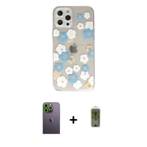 ieg™ iPhone 12 Pro Max Kılıf Eksen Asil Prime - Siyah Joko Magic 5D Hayalet Cam + Neon Fosforlu Kamera Lens - YL