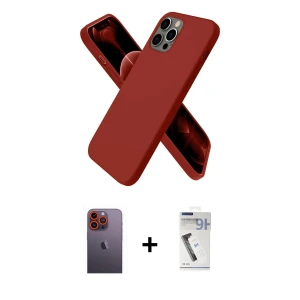 ieg™ iPhone 12 Pro Max Kılıf Kozmos Yansıma Özel Seri - Şeffaf Uv Polymer Nano Ekran Koruyucu + Neon Fosforlu Kamera Lens - TU