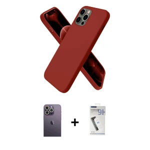 ieg™ iPhone 12 Pro Max Kılıf Kozmos Yansıma Özel Seri - Şeffaf Uv Polymer Nano Ekran Koruyucu + Neon Fosforlu Kamera Lens - BZ