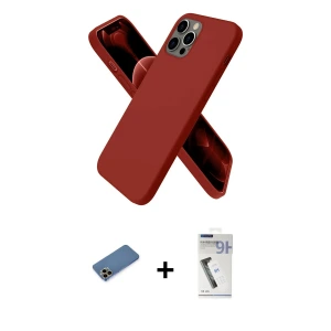 ieg™ iPhone 12 Pro Max Kılıf Kozmos Yansıma Özel Seri - Şeffaf Uv Polymer Nano Ekran Koruyucu + Shine Kamera Lens Koruma Cam - GD