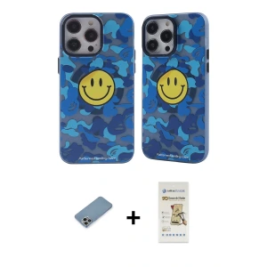 ieg™ iPhone 12 Pro Max Kılıf Nova Doku Koleksiyonu - Siyah Mat Seramik Nano Ekran Koruyucu + Shine Kamera Lens Koruma Cam - GI