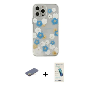 ieg™ iPhone 13 Pro Max Kılıf Eksen Asil Prime - Şeffaf Pasifik Cam Ekran Koruyucu + Renkli Kamera Lens Koruma Cam - SI