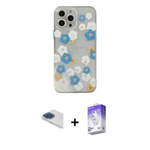 ieg™ iPhone 13 Pro Max Kılıf Eksen Asil Prime - Siyah Bilvis 5in1 3D Magic Cam Ekran Koruyucu + Pers Alüminyum Kamera Lens - LT