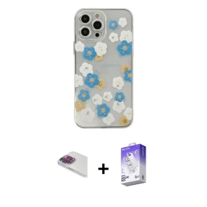 ieg™ iPhone 13 Pro Max Kılıf Eksen Asil Prime - Siyah Bilvis 5in1 3D Magic Cam Ekran Koruyucu + Pers Alüminyum Kamera Lens - GI