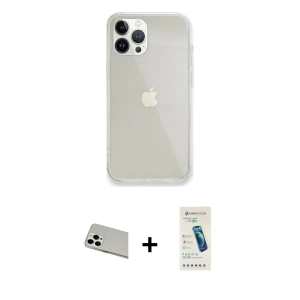 ieg™ iPhone 13 Pro Max Kılıf Vadi Asil Prime - Şeffaf Pasifik Cam Ekran Koruyucu + Rainbow Kamera Lens Koruma Cam - BZ