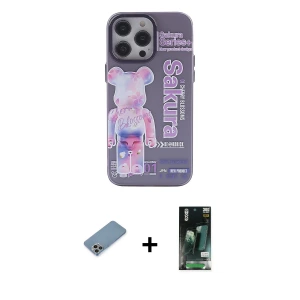 ieg™ iPhone 13 Pro Max Kılıf Zirve Form Özel Seri - Şeffaf 360 Full Body Arka Koruyucu + Shine Kamera Lens Koruma Cam - GI