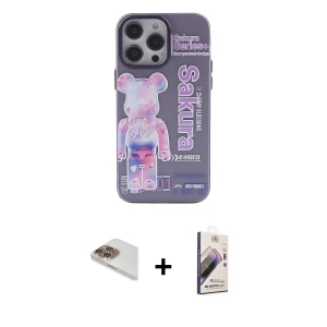 ieg™ iPhone 13 Pro Max Kılıf Zirve Form Özel Seri - Siyah Bilvis 3D Mat Cam Ekran Koruyucu + Pers Alüminyum Kamera Lens - GD