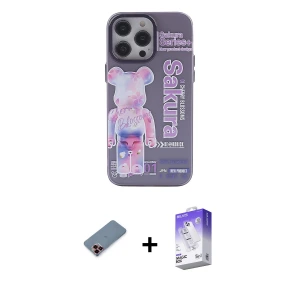 ieg™ iPhone 13 Pro Max Kılıf Zirve Form Özel Seri - Siyah Bilvis 5in1 3D Magic Cam Ekran Koruyucu + Metal Kamera Lens Koruma Cam - KI