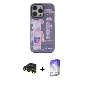 ieg™ iPhone 13 Pro Max Kılıf Zirve Form Özel Seri - Siyah Bilvis 5in1 3D Magic Cam Ekran Koruyucu + Raze Metal Kamera Lens - GD