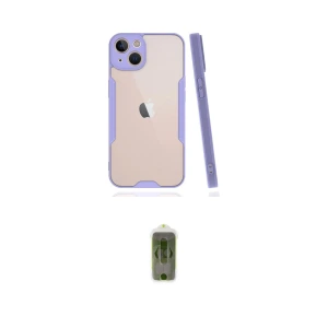 ieg™ iPhone 14 Kılıf Atlas Asil Serisi - Siyah Joko Magic 5D Hayalet Cam