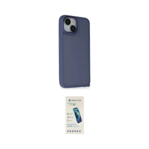 ieg™ iPhone 14 Kılıf Atlas Form - Şeffaf Pasifik Cam Ekran Koruyucu