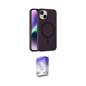 ieg™ iPhone 14 Kılıf Çekirdek Modern Prime - Siyah Bilvis 5in1 3D Magic Cam Ekran Koruyucu