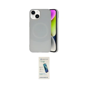 ieg™ iPhone 14 Kılıf Ufuk Serisi - Şeffaf Pasifik Cam Ekran Koruyucu