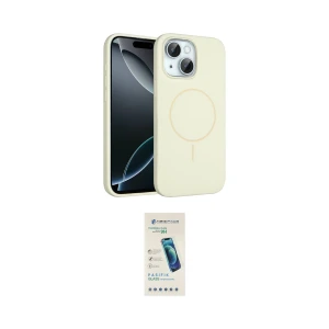 ieg™ iPhone 14 Kılıf Yankı Form Serisi - Şeffaf Pasifik Cam Ekran Koruyucu