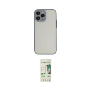 ieg™ iPhone 14 Pro Kılıf Ahenk Çizgi Serisi - Siyah 20D Premium Cam Ekran Koruyucu