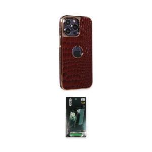 ieg™ iPhone 14 Pro Kılıf Ufuk Form Prime - Siyah 360 Mat Full Body Arka Koruyucu