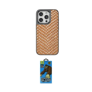 ieg™ iPhone 14 Pro Kılıf Vadi Özel Seri - Siyah 18D Cam Ekran Koruyucu