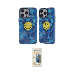 ieg™ iPhone 14 Pro Max Kılıf Nova Doku Koleksiyonu - Siyah 6D Mat Seramik Hayalet Nano Ekran Koruyucu