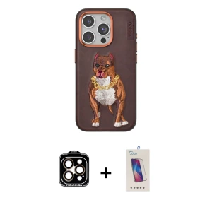 ieg™ iPhone 14 Pro Max Kılıf Nova Form Koleksiyonu - Siyah Joko 5D Cam + PVD Metal Kamera Lens - TU