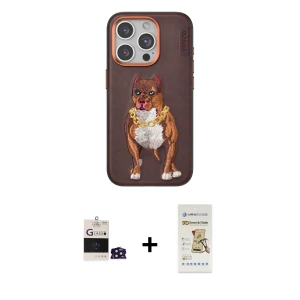 ieg™ iPhone 14 Pro Max Kılıf Nova Form Koleksiyonu - Siyah Mat Seramik Nano Ekran Koruyucu + Bilvis Titan Kamera Lens - DNMR