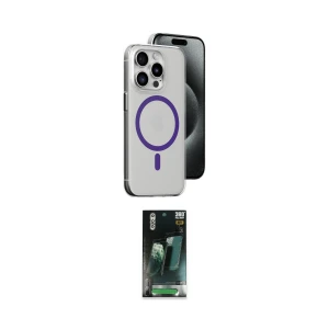 ieg™ iPhone 14 Pro Max Kılıf Odak Form Özel Seri - Siyah 360 Mat Full Body Arka Koruyucu