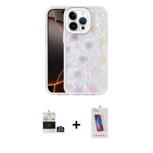 ieg™ iPhone 14 Pro Max Kılıf Odak Prime - Siyah Joko 5D Cam + Bilvis Titan Kamera Lens - GD