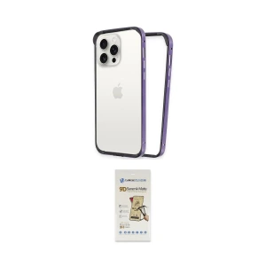 ieg™ iPhone 14 Pro Max Kılıf Pusula Asil Koleksiyonu - Siyah Mat Seramik Nano Ekran Koruyucu