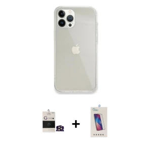 ieg™ iPhone 14 Pro Max Kılıf Vadi Asil Prime - Siyah Joko 5D Cam + Bilvis Titan Kamera Lens - GD