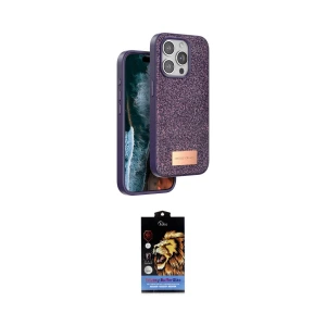ieg™ iPhone 14 Pro Max Kılıf Vadi Klasik Serisi - Siyah Buffer Hayalet Cam Ekran Koruyucu