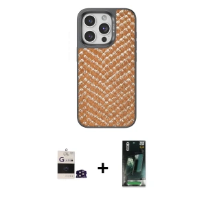 ieg™ iPhone 14 Pro Max Kılıf Vadi Özel Seri - Şeffaf 360 Full Body Arka Koruyucu + Bilvis Titan Kamera Lens - DNMR