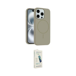 ieg™ iPhone 14 Pro Max Kılıf Yankı Form Serisi - Şeffaf Pasifik Cam Ekran Koruyucu
