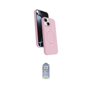 ieg™ iPhone 15 Plus Kılıf İz Işık Koleksiyonu - Siyah Joko Magic 5D Cam