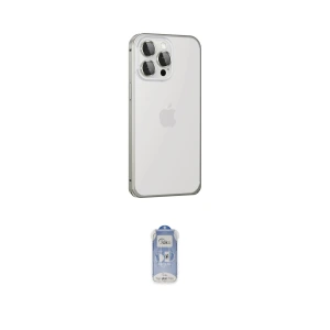 ieg™ iPhone 15 Pro Kılıf Eksen Form Serisi - Siyah Joko Magic 5D Cam