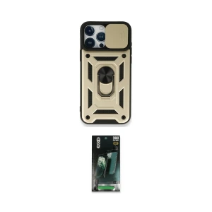 ieg™ iPhone 15 Pro Max Kılıf Ahenk Klasik - Şeffaf 360 Full Body Arka Koruyucu