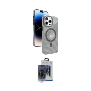 ieg™ iPhone 15 Pro Max Kılıf Nova Modern Prime - Siyah Vanessa Magic Cam
