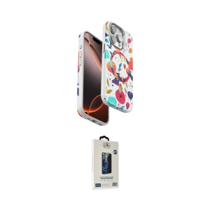 ieg™ iPhone 15 Pro Max Kılıf Siluet Doku - Siyah Bilvis Hayalet Cam Ekran Koruyucu