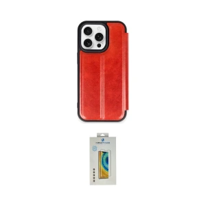 ieg™ iPhone 15 Pro Max Kılıf Zirve Yansıma Serisi - Siyah Polymer Nano Ekran Koruyucu