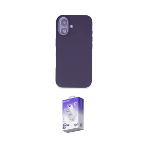 ieg™ iPhone 16 Kılıf Kıvılcım Çizgi Serisi - Siyah Bilvis 5in1 3D Magic Cam Ekran Koruyucu