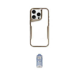 ieg™ iPhone 16 Pro Kılıf Akış Çizgi Koleksiyonu - Siyah Joko Magic 5D Cam
