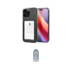 ieg™ iPhone 16 Pro Kılıf Doruk Klasik Koleksiyonu - Siyah Joko Magic 5D Cam