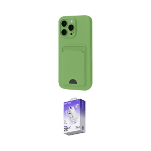 ieg™ iPhone 16 Pro Kılıf Vadi Çizgi Prime - Siyah Bilvis 5in1 3D Magic Cam Ekran Koruyucu