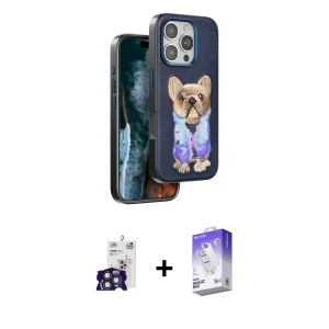 ieg™ iPhone 16 Pro Max Kılıf İz Minimal Koleksiyonu - Siyah Bilvis 5in1 3D Magic Cam Ekran Koruyucu + Bilvis Titan Kamera Lens - TMGI