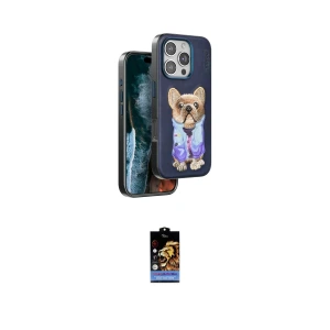 ieg™ iPhone 16 Pro Max Kılıf İz Minimal Koleksiyonu - Siyah Buffer Hayalet Cam Ekran Koruyucu