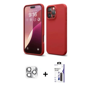 ieg™ iPhone 16 Pro Max Kılıf Kozmos Yansıma Özel Seri - Siyah Bilvis 3X AR Hayalet Cam Ekran Koruyucu + Pers Alüminyum Kamera Lens - GS