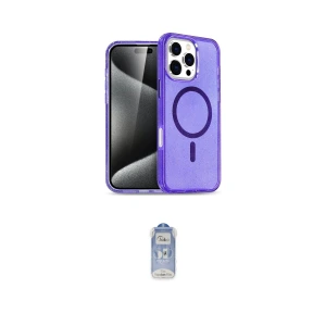 ieg™ iPhone 16 Pro Max Kılıf Nova Asil Prime - Siyah Joko Magic 5D Cam