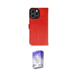 ieg™ iPhone 16 Pro Max Kılıf Siluet Işık Serisi - Siyah Bilvis 5in1 3D Magic Cam Ekran Koruyucu